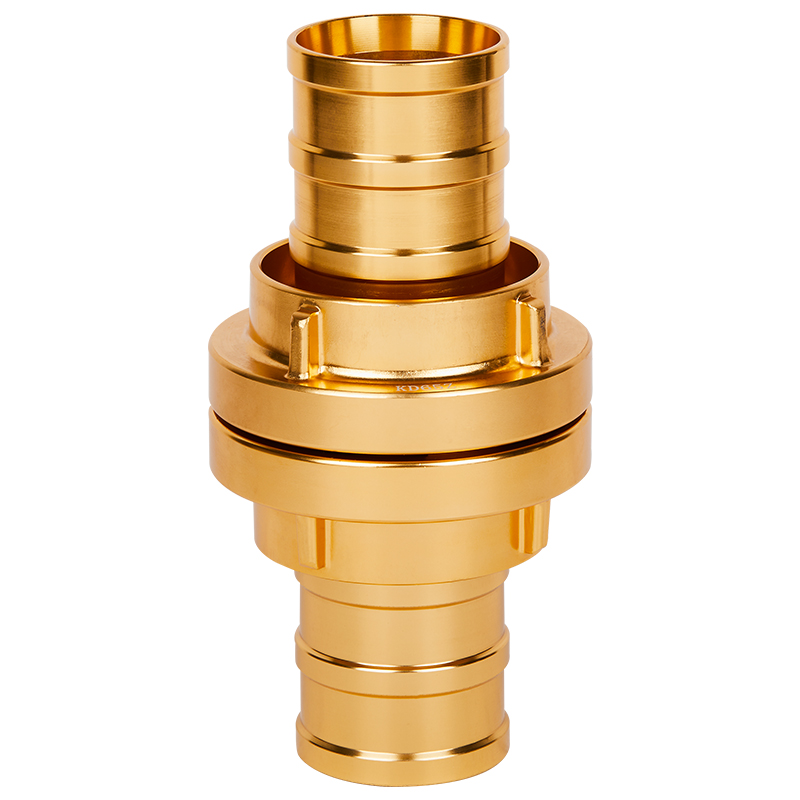 Gold Storz Hose Coupling(ribbed Tail Ends)