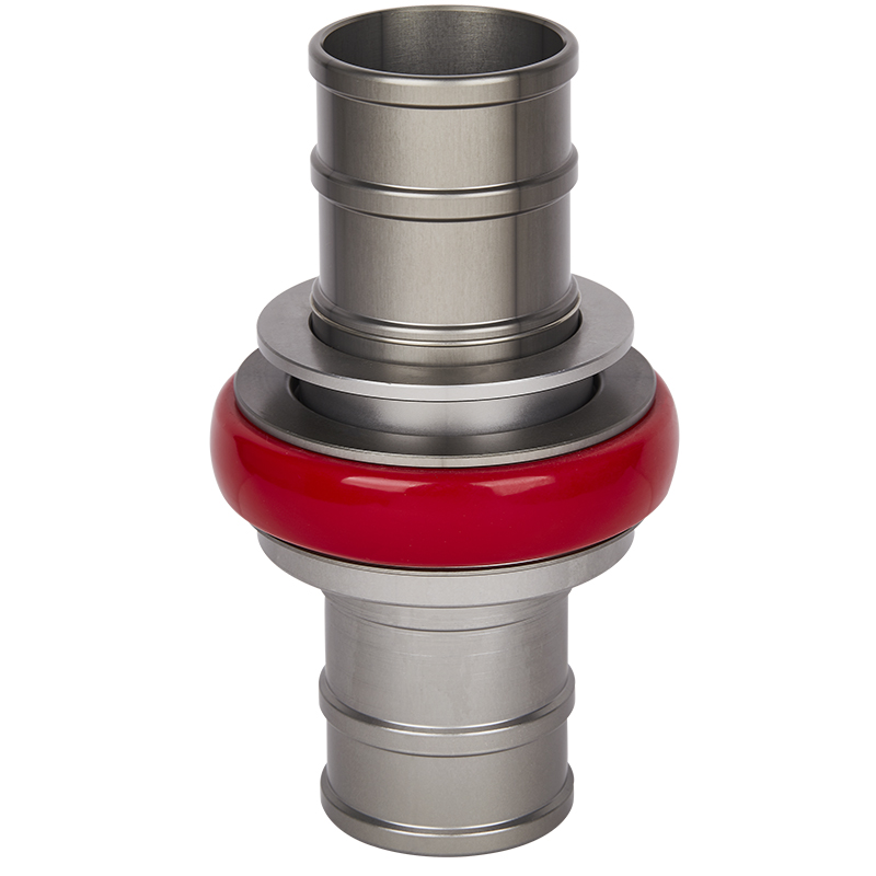 Hard oxidation / Red Machino Hose Coupling(ribbed Tail Ends)