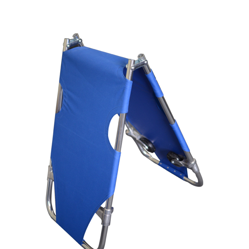 Blue Aluminum Alloy Folding Stretcher
